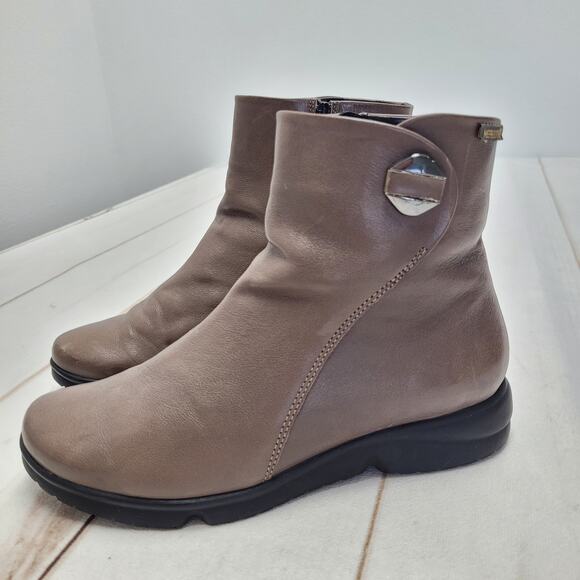 Mephisto Raine leather ankle boots booties shock absorber - Picture 1 of 11
